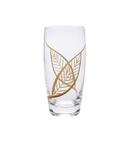 Camhare Yaprak Altın 6 lı Limonata Bardağı 12618