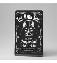 Darth Vader Desenli Metal Tabaka – Kişiye Özel İsimli Hediyelik