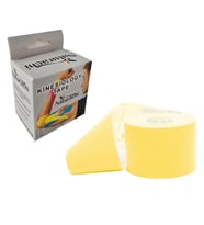 Kinezyobant Sporcu Bandı Kinesio Tape 5 Metre*5cm Sarı Renk