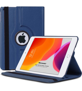 Lexroo iPad 10.2'' 9. Nesil için Kılıf 360 Rotating Stand Deri Lacivert [iPad 9.Nesil - Lacivert]