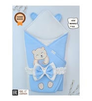 Bal Peteği Olimp Bebek Kundağı Unisex Bebek Dış Kundak Battaniyesi Hastane Çıkışı Kundak Battaniye