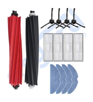 ROBOROCK S8 , S8+ ,S8 PRO-PRO ULTRA UYUMLU 1 Ana Fırça 4 Yan Fırça 4 Filtre 4 Mop PKT-iasgf0000740