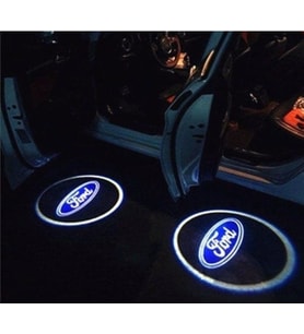 Ford Kapı Uyumlu Altı Logo Araç 3D Gölge Light (Karışık)