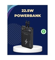 Taşınabilir Powerbank 22.5W Hızlı Şarj Destekli