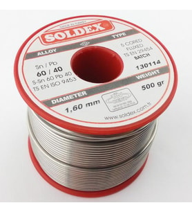 Soldex Lehim Teli 500gr 1,6mm 60/40