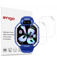 Huawei Watch Kids X1 İle Uyumlu Ekran Koruyucu TPU, Tam Kaplayan Akıllı Saat Koruması 2 Adet, Çizilmeye Dayanıklı Şeffaf Koruma