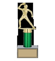 ODAK KUPA - Figürlü Kupalar - Masa Tenisi Kadın Figürlü Kupalar FG-006 C - 24 cm