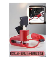 TransForMacion Disk Kilidi Bisiklet Motosiklet Scooter 720428