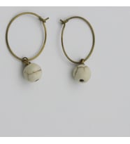 Gold Vip Vintage Tasarım Küpe (Gümüş)