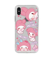 Iphone Xsmax Uyumlu Melody Kuromi Desenli Şeffaf Telefon Kılıfı