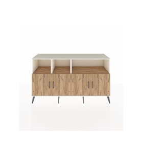 Kronos Konsol 6 Raflı 4 Kapaklı 176x59x99 Aytaşı-Çam