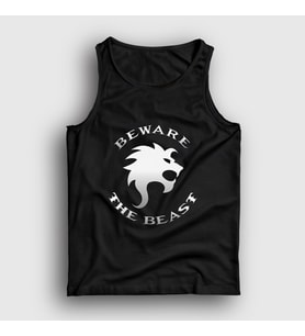 Presmono Unisex Siyah Beware The Beast In Black Atlet 536727tt