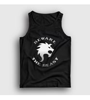 Presmono Unisex Siyah Beware The Beast In Black Atlet 536727tt