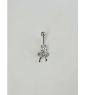 Fiyonk Detaylı Göbek Piercing - Pg0093