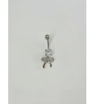 Fiyonk Detaylı Göbek Piercing - Pg0093