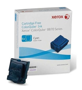 Tonersepeti Xerox ColorQube 8870-108R00958 Orjinal Mavi Kartuş  - 6'Lı
