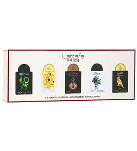 Lattafa 5 x 20 ml EDP Gift Set Box 01 Unisex Parfüm Seti
