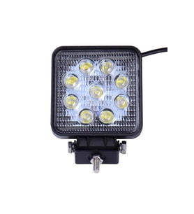 9 Ledli Projektör Led li Sis Far İş Makinası ve Araçlar Off Road Gündüz Farı Çal