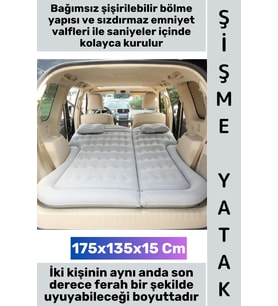 #Yatak Ergonomik Konforlu Panelvan Minibüs Kamp Piknik Outdoor Plaj Uzun Yol Seyahat Ekstra Dolgun H