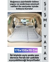 #Yatak Ergonomik Konforlu Panelvan Minibüs Kamp Piknik Outdoor Plaj Uzun Yol Seyahat Ekstra Dolgun H