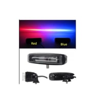 Led Lamba Kırmızı/Mavi 20W 15cm