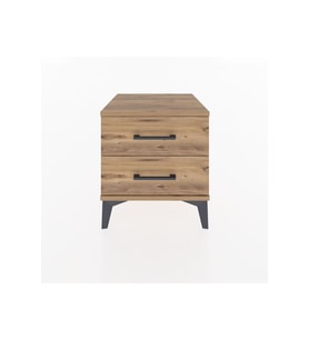 Hyperion Komodin 2 Çekmeceli 44x44x48 Çam-Çam
