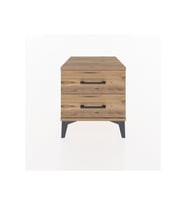 Hyperion Komodin 2 Çekmeceli 44x44x48 Çam-Çam