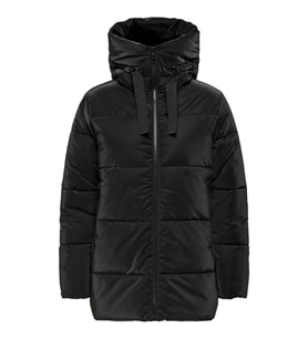 Only ONLECE Kadın Uzun Şişme Mont Puffer Kaban Günlük Rahat
