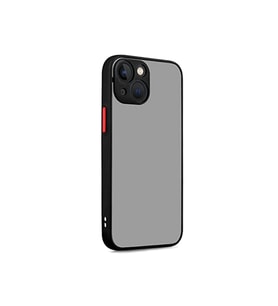 Durukar® iPhone 13 Kılıf Montreal Silikon Kapak - Siyah