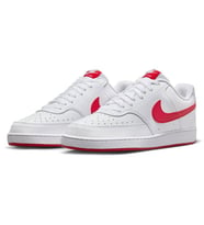 Nike COURT VISION LO NN Erkek Sneaker BEYAZ KIRMIZI