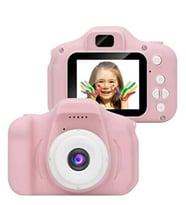 Pembe Renk Mini 1080p Hd Çocuk Kamera Dijital Fotoğraf Makinesi 2.0 Inç Ekran