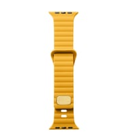 Apple Watch 38mm Uyumlu Kordon Silikon Soft Yüzey Metal Tokalı KRD-73 Kayış