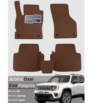 JEEP RENEGADE (2020-2025) Uyumlu EVA Paspas Tam Set–Araca Özel,Kolay Montaj,Su Geçirmez