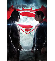 International Maxi Poster Batman V Superman Showdown Renkli One Size