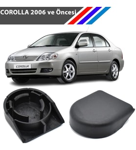 Toyota Corolla Ön Silecek Kapağı 2 Adetli Set 2006 ve Öncesi