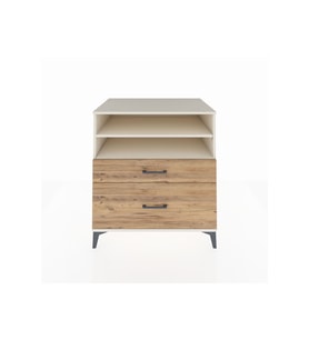 Kronos Şifonyer 2 Raflı 2 Çekmeceli 88x59x96 Aytaşı-Çam