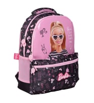 TMN 592889 BARBIE GÖRSELLİ OKUL SIRT ÇANTASI 2701 SİYAH PEMBE