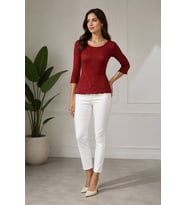 Kadın Fit Bluz Modern ve Konforlu