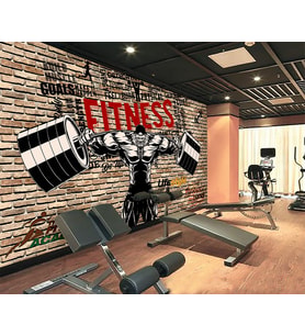 Spor Salonları için Duvar Kağıdı