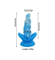 Mavi Canavar Dildo Model 4