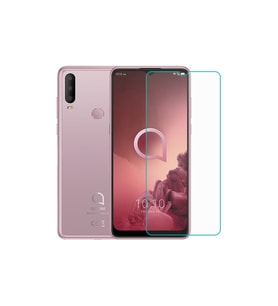 Alcatel 3x 2019 Uyumlu Kılıf Dostu Cam Ekran Koruyucu