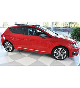 Seat Leon Uyumlu 2013 Üzeri Kapı Koruma Çıtası Krom