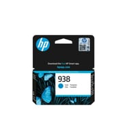 938 Cyan Original Ink Cartridge 4s6x5pe (Çok Renkli)