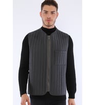 Y8611 DEWBERRY ERKEK YELEK-ANTRASİT