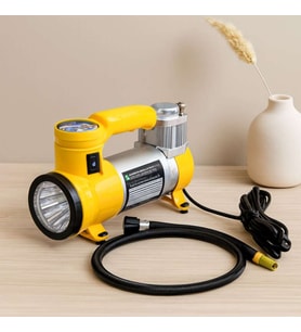 Oto Hava Kompresörü 12V 150PSI LED Fenerli