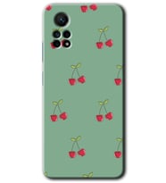 Redmi Note 12 Pro 4G Kılıf HD Desen Baskılı Kılıf - Kiraz Berry