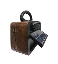 Rt-819 Güneş Enerjili Nostaljik Fm,aux,usb Müzik Çalar