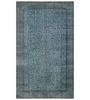 El Yapımı Yün&Pamuk Eskitme Halı 185x298 cm 9910
