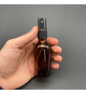 50 Ml Kahverengi Cam Şişe Beyaz Spreyli ,  50Cc Amber Spreyli Boş Şişe x 6 Adet
