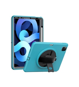 Newface Apple iPad Pro 11 (2018) Kılıf Hand Strap Tablet Kılıfı - Turkuaz